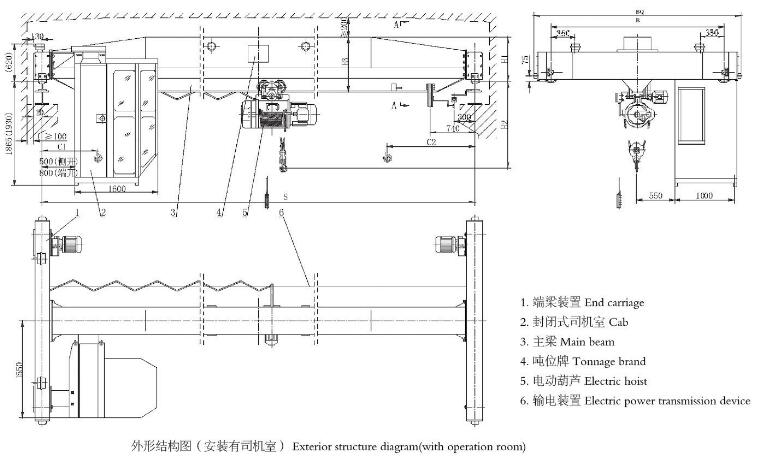 10吨电动式单梁中国X站APP下载机主要参数输出功率